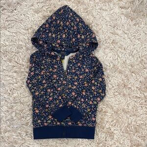 Polo by Ralph Lauren Kids Floral Navy Hoodie